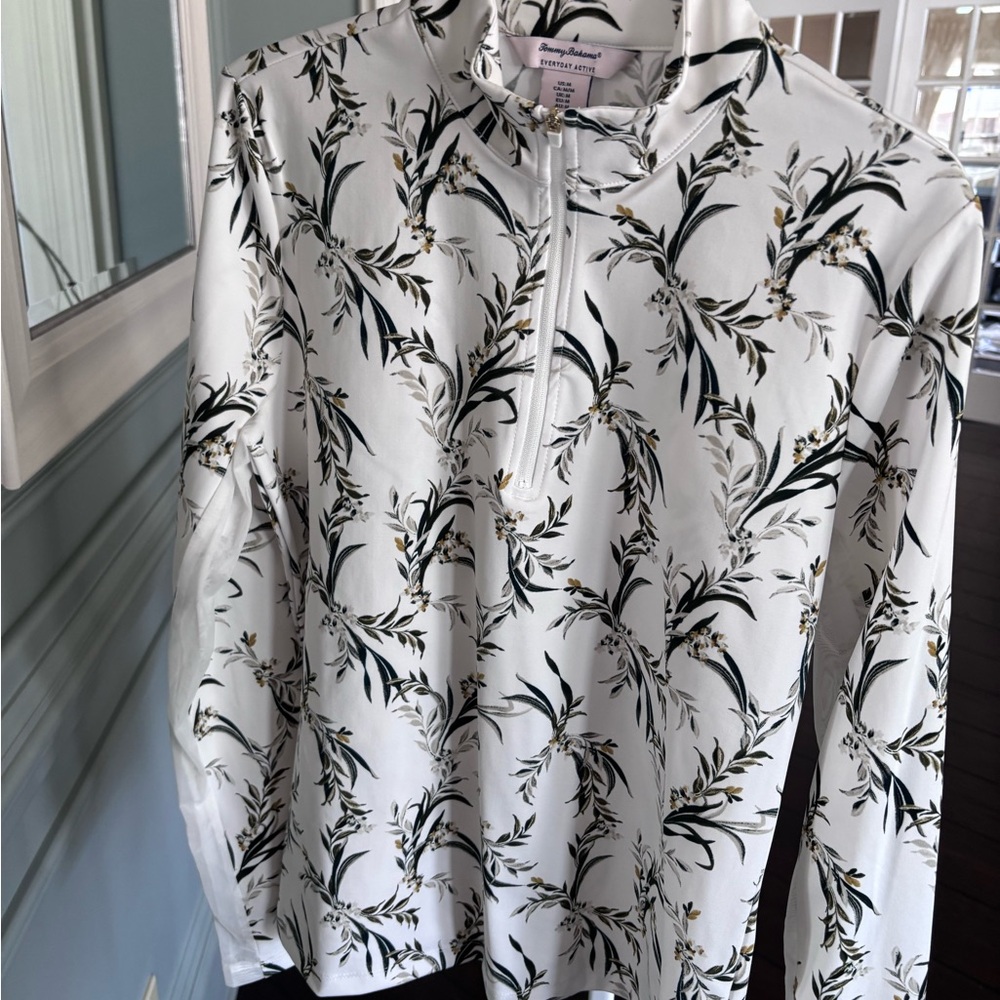 Tommy Bahama White Floral Women's Top